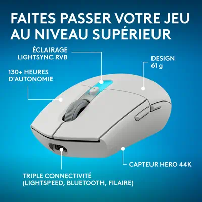 Logitech G305 X - Pack Clavier, souris - visuel 2