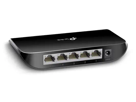 TP-Link TL-SG1005D commutateur réseau Non-géré Gigabit Ethernet (10/100/1000) Noir - Switchs et Hubs - visuel 3