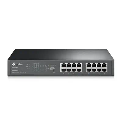 TP-Link TL-SG1016PE commutateur réseau Géré L2 Gigabit Ethernet (10/100/1000) Connexion Ethernet, su - Switchs et Hubs - visuel 1