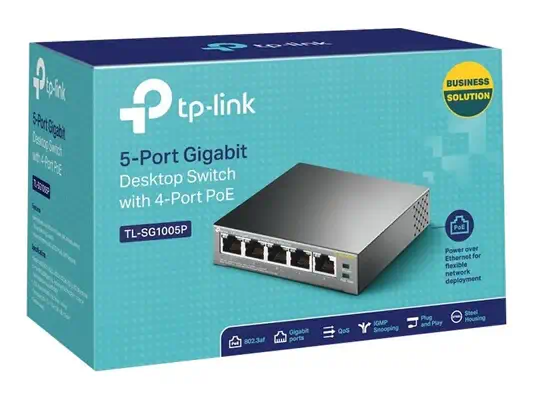 TP-LINK 5-Port Gigabit Desktop Switch - TP-Link - Switchs et Hubs - visuel 3