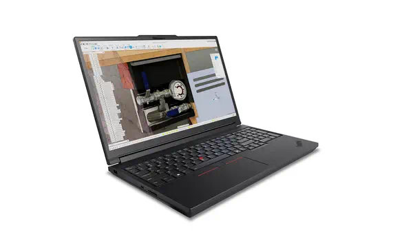 Lenovo ThinkPad P16 Gen 3 Intel Core Ultra 7 255HX Ordinateur portable 40,6 cm (16") WQUXGA 32 Go DD - Station de Travail Mobile - visuel 3