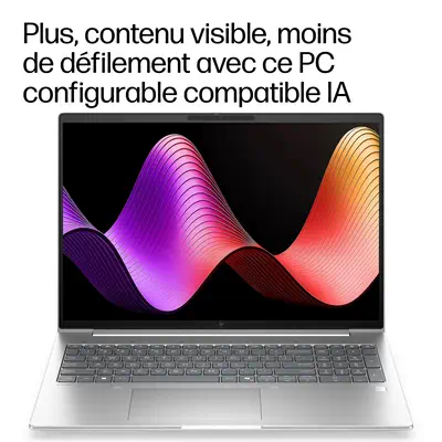 HP E0EY5ET laptop Intel Core 7 350 Ordinateur portable 40,6 cm (16") WUXGA 16 Go LPDDR5x-SDRAM 512 G - PC Portable - visuel 10