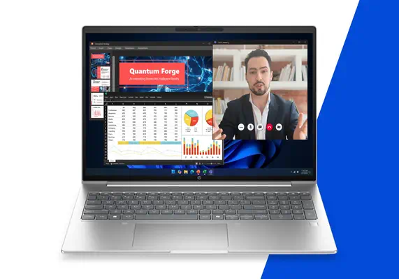 HP E0EY5ET laptop Intel Core 7 350 Ordinateur portable 40,6 cm (16") WUXGA 16 Go LPDDR5x-SDRAM 512 G - PC Portable - visuel 5