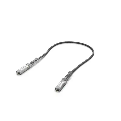 Ubiquiti UACC-DAC-SFP10-0.5M câble InfiniBand et à fibres optiques 0,5 m SFP+ Noir - Accessoire Réseau - visuel 1