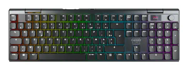 CHERRY XTRFY MX 10.1 Wireless clavier Gaming USB + RF Wireless + Bluetooth AZERTY Français Noir - Clavier - visuel 1
