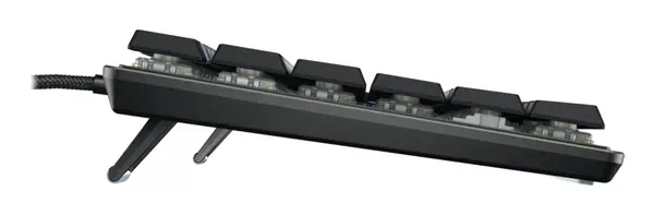 CHERRY KC 500 MX LP clavier maison/bureau USB QWERTY Anglais américain Noir - Clavier - visuel 4