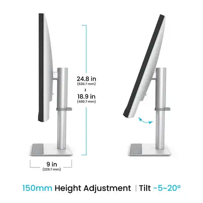 BenQ MA320UG écran plat de PC 80 cm (31.5") 3840 x 2160 pixels 4K Ultra HD Blanc - Ecran Ordinateur - visuel 5