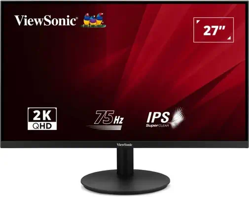 Viewsonic VA VA2708-2K-HD-2 écran plat de PC 68,6 cm (27") 2560 x 1440 pixels Quad HD LED Noir - Ecran Ordinateur - visuel 1