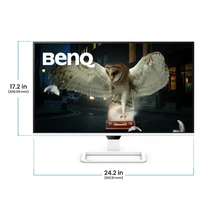 BenQ EW270Q écran plat de PC 68,6 cm (27") 2560 x 1440 pixels 2K Ultra HD LCD Blanc - Ecran Ordinateur - visuel 5