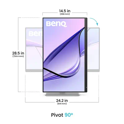BenQ MA270S écran plat de PC 68,6 cm (27") 5120 x 2880 pixels 5K Ultra HD LED Blanc - Ecran Ordinateur - visuel 4
