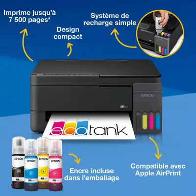 Epson EcoTank ET-2910 - Multifonctions Jet d'encre - visuel 2