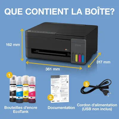 Epson EcoTank ET-2910 - Multifonctions Jet d'encre - visuel 10