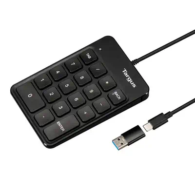 Targus AKP13GL clavier numérique Universel USB Noir - Clavier - visuel 1