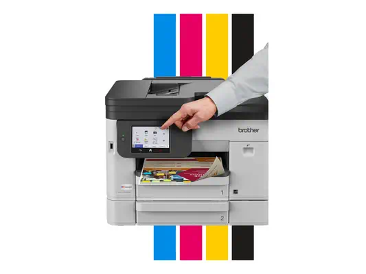 BROTHER Imprimante multifonction jet dencre A4 couleur professionnelle 4-en-1 Business Smart 28ipm I - Brother - Multifonctions Jet d'encre - visuel 5