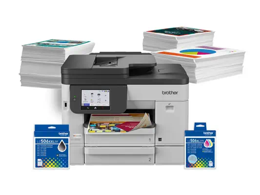 BROTHER Imprimante multifonction jet dencre A4 couleur professionnelle 4-en-1 Business Smart 28ipm I - Brother - Multifonctions Jet d'encre - visuel 2