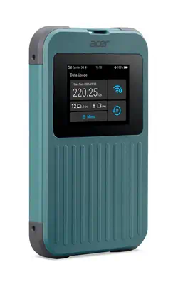Acer M4 5G routeur sans fil Bi-bande (2,4 GHz / 5 GHz) Bleu - Dispositif pointage - visuel 2