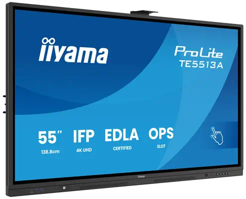 iiyama TE5513A-B3AG Écran d'affichage dynamique Écran plat interactif 138,7 cm (54.6") LCD Wifi 500  - Ecran Numérique Interactif - visuel 5