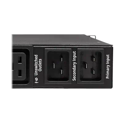 Tripp Lite PDUMH20HVATNET unité de distribution d'énergie 10 sortie(s) CA 1U Noir - Rack et Armoire - visuel 6