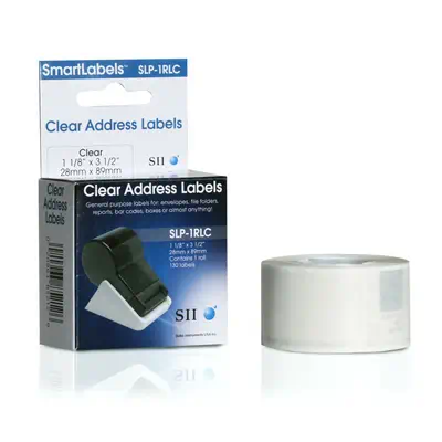 Seiko Instruments SLP-2RLC Translucide, Blanc Imprimante d'étiquette adhésive - Consommable - visuel 1