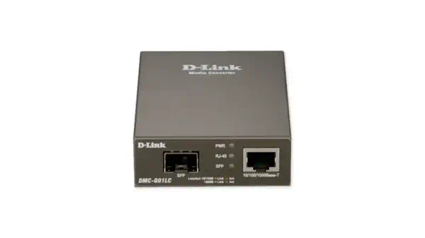 D-Link DMC-G01LC/E convertisseur de support réseau 1000 Mbit/s Gris - Carte Réseau - visuel 3