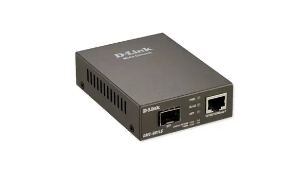D-Link DMC-G01LC/E convertisseur de support réseau 1000 Mbit/s Gris - Carte Réseau - visuel 1
