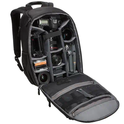 Case Logic BRBP-106 sac à dos Noir Polyester - Accessoires pour imprimante - visuel 4