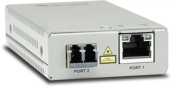 Allied Telesis AT-MMC2000/LC-960 convertisseur de support réseau 1000 Mbit/s 1310 nm Multimode Gris - Carte Réseau - visuel 1