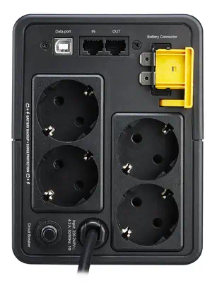 APC BX950MI-GR alimentation d'énergie non interruptible Interactivité de ligne 0,95 kVA 520 W 4 sort - Onduleur - visuel 2