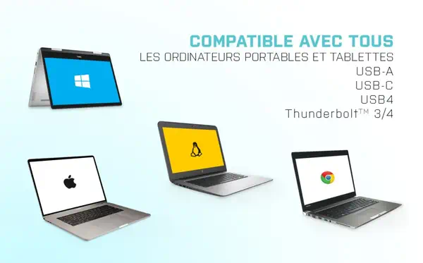 i-tec Metal USB-C/USB-A 2.5Gbps Ethernet Adapter - I-Tec - Carte Réseau - visuel 5
