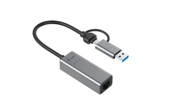 i-tec Metal USB-C/USB-A 2.5Gbps Ethernet Adapter - I-Tec - Carte Réseau - visuel 1