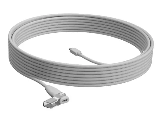 LOGITECH Rally Mic Pod Extension Cable Microphone extension cable 10 m plenum for Rally Mic Pod Rall - Logitech - Câble divers - visuel 2