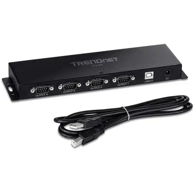 Trendnet TU-S4 carte et adaptateur d'interfaces RS-232 - Accessoire Réseau - visuel 4