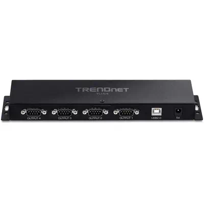 Trendnet TU-S4 carte et adaptateur d'interfaces RS-232 - Accessoire Réseau - visuel 2
