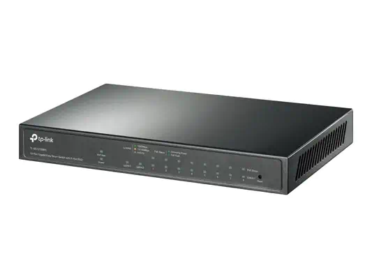 TP-LINK 10-Port Gigabit Easy Smart Switch with 8-Port PoE+ - TP-Link - Switchs et Hubs - visuel 1