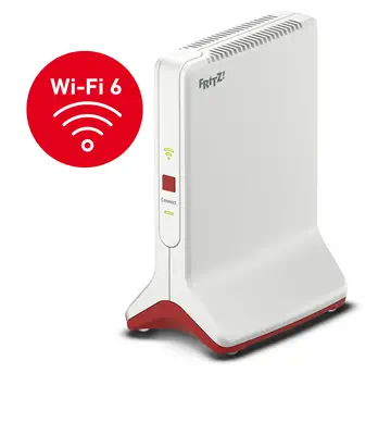 Repeater FRITZ! 6000 6000 Mbit/s Blanc - Borne Wifi - visuel 2