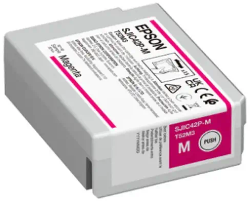 Epson SJIC42P-M cartouche d'encre 1 pièce(s) Original Magenta - Consommable - visuel 2