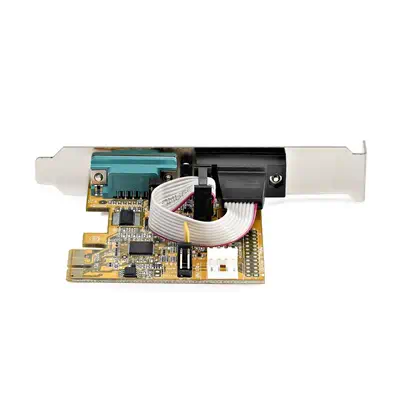 Carte d'Interface Série PCI Express à 2 ports, Carte Série PCIe à 2 Ports vers RS232 (DB9), UART 16C - StarTech - Carte Réseau - visuel 4