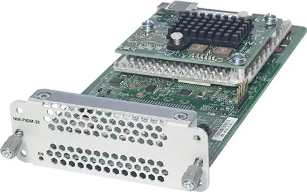 Cisco NIM-PVDM-32= pièce de rechange d’équipements réseau Module de réseau vocal - Accessoire Réseau - visuel 1