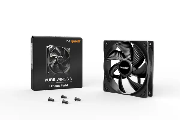be quiet! Pure Wings 3 120 mm PWM | Ventilateur PC - Refroidissement PC - visuel 3