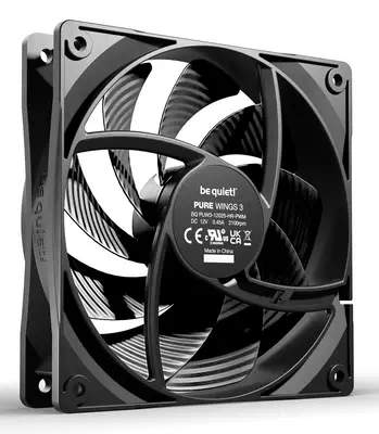 Pure Wings 3 120 mm PWM | Ventilateur PC high-speed - be quiet! - Refroidissement PC - visuel 2