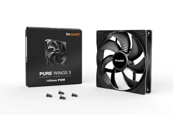 be quiet! Pure Wings 3 140 mm PWM | Ventilateur PC - Refroidissement PC - visuel 3
