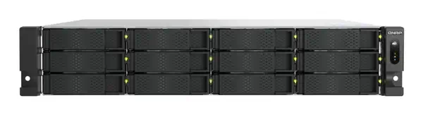 QNAP TS-H1277AXU-RP NAS Rack (2 U) AMD Ryzen™ 5 16 Go DDR5 0 To QuTS hero Noir - Serveur NAS - visuel 1