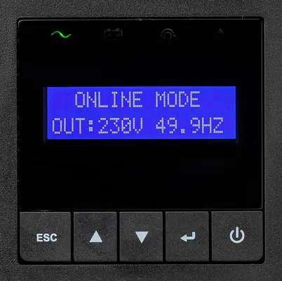 Eaton 9E3000IR alimentation d'énergie non interruptible Double-conversion (en ligne) 3 kVA 2700 W 7  - Onduleur - visuel 9