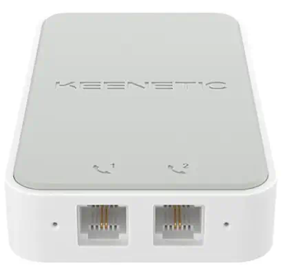 Keenetic Linear (KN-3110) Adaptateur USB pour téléphone analogique à deux ports - Routeur - visuel 1