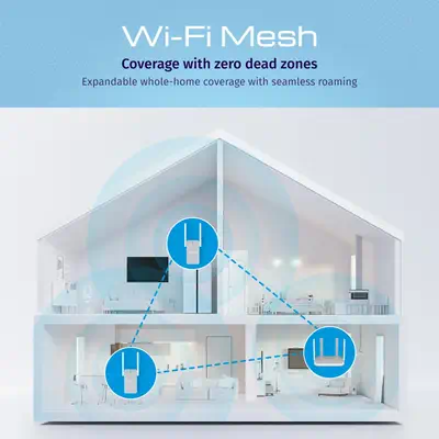 Keenetic Buddy 4 (KN-3211) Amplificateur de portée de Wi-Fi N300 compatible avec un réseau maillé éq - Routeur - visuel 7