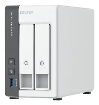 QNAP TS-216G serveur de stockage NAS Tower Cortex-A Cortex-A55 4 Go 0 To Blanc meilleur prix