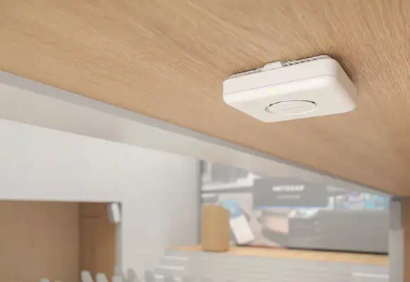 NETGEAR WBE710 Blanc Connexion Ethernet, supportant l'alimentation via ce port (PoE) - Netgear - Borne Wifi - visuel 3