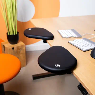 Accoudoir R-Go split, accoudoir ergonomique en deux parties, réglable, symétrique, avec mousse soupl - R-Go Tools - Tapis - visuel 10