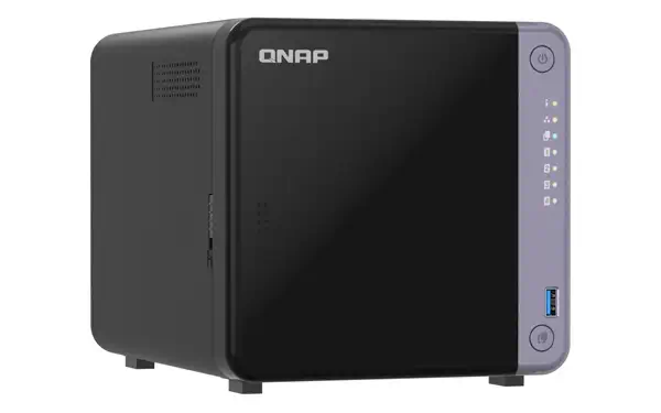 QNAP TS-432X NAS Tower Alpine Alpine AL-524 4 Go DDR4 QNAP QTS Noir - Serveur NAS - visuel 3