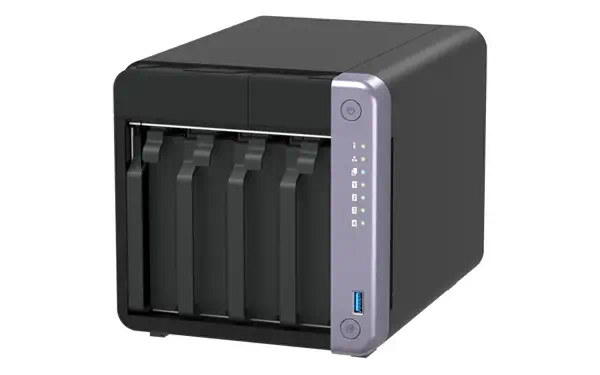 QNAP TS-432X NAS Tower Alpine Alpine AL-524 4 Go DDR4 QNAP QTS Noir - Serveur NAS - visuel 6